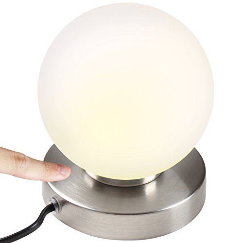 - lampe de table boule - lampe de chevet tactil...