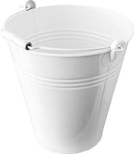 linoows Seau De Nostalgie, Seau d'eau, Seau de patsch, Zinc blanc, 10 Litres code EAN 4250801320913 