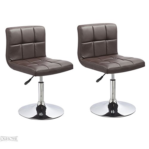 634 lot de 2 chaises de cuisine réglables en ha...