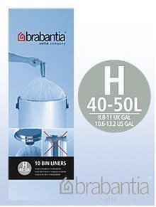 Catering supplies Mühlan Brabantia h 1 lot de sacs poubelle 40–50 litres 4250823475417 (4250823475417)