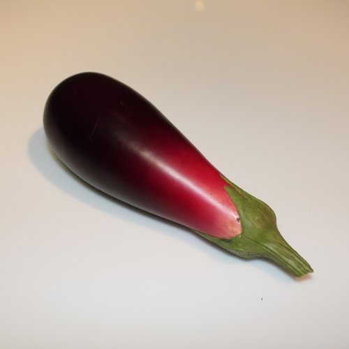 Aubergine artificielle, 19 cm, Ø 6 cm - Légume ...