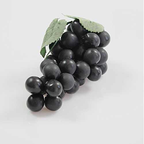 Petite grappe de raisin artificielle, bleu/noir...