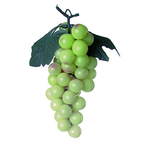 Grappe de raisin artificiel, vert, 50 grains de...