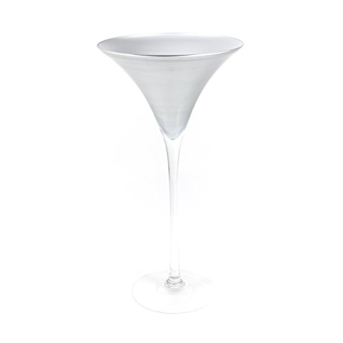 Verre à cocktail XXL SACHA, gris argent, 50 cm,...