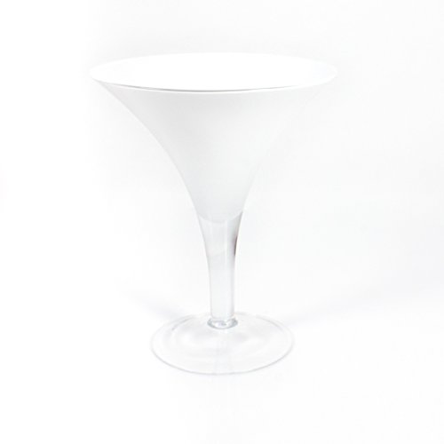 Verre à cocktail XL SACHA, blanc, 30 cm, Ø 25 c...