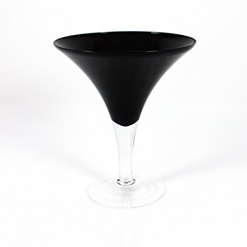 Verre à cocktail XL SACHA, noir, 30 cm, Ø 25 cm...