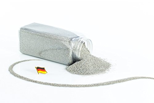 Sable décoratif coloré Timon, gris clair brilla...