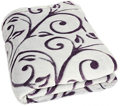 Couverture très douce à ornaments, taille 140 x...