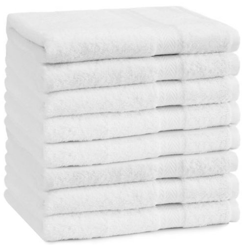 Betz Lot de 8 serviettes taille 50x100 cm 100% ...