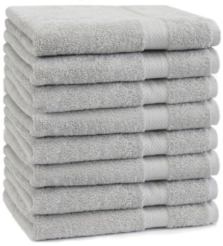 Betz Lot de 8 serviettes taille 50x100 cm 100% ...