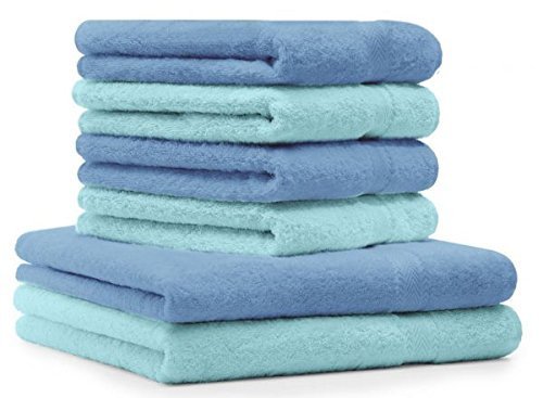 Betz Lot de 6 serviettes Premium 100% coton, co...