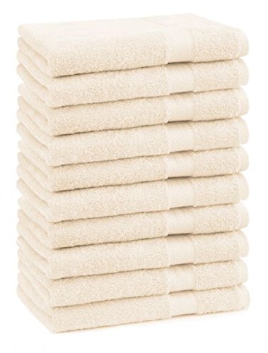 Betz Lot de 10 serviettes d'invité Premium, cou...