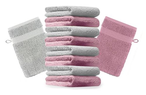 Betz Lot de 10 gants de toilette taille 16x21 c...