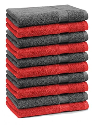 Betz Lot de 10 serviettes d'invité Premium tail...