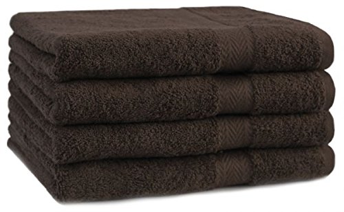 Betz Lot de 4 serviettes taille 50x100 cm 100% ...