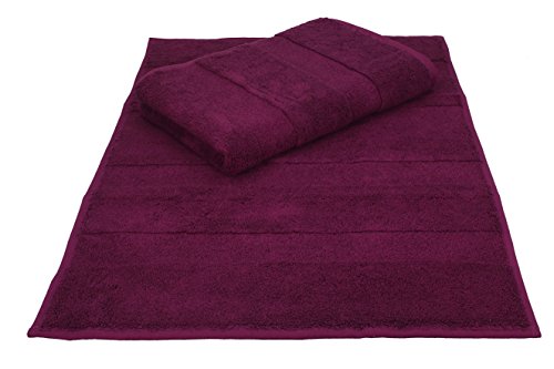 Betz lot de 2 tapis de bain de taille 50 x 68 c...