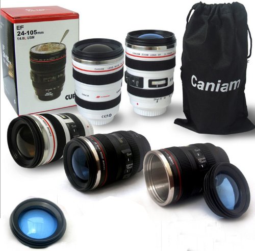 tinxi® Caméra Café Tasse Camera Lens tasse / Ob...