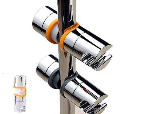 tinxi® Support chromé pour pommeau de douch cur...