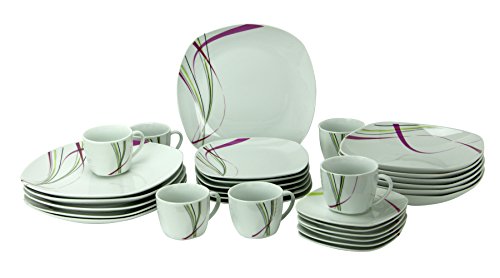 Van well fashion service 60tlg. léger en porcel...