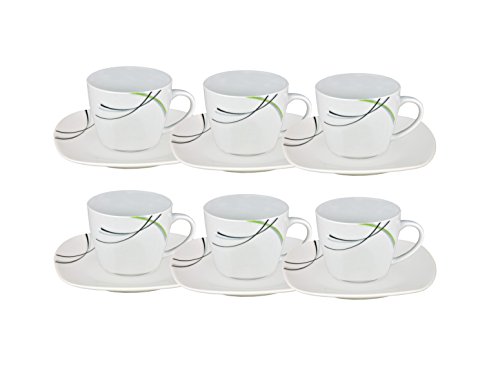 Van Well Donna Lot de 6 tasses à expresso de 11...