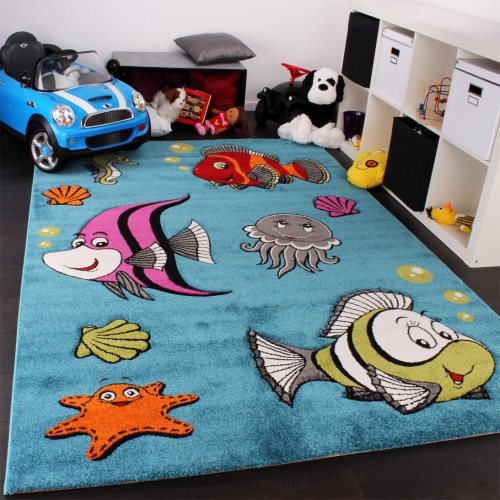 Tapis Pour Enfant Poisson-Clown Monde Sous-Mari...