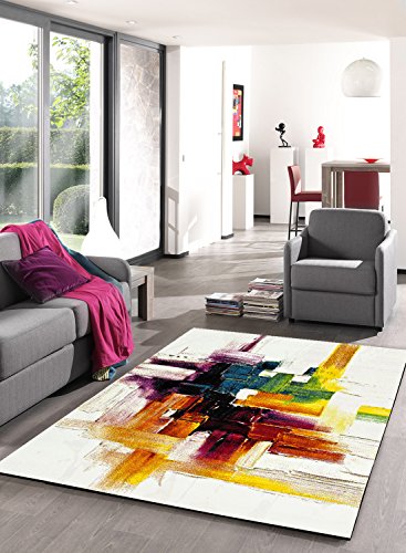 Tapis Moderne Modèle Brosse Coloré , Dimension:...