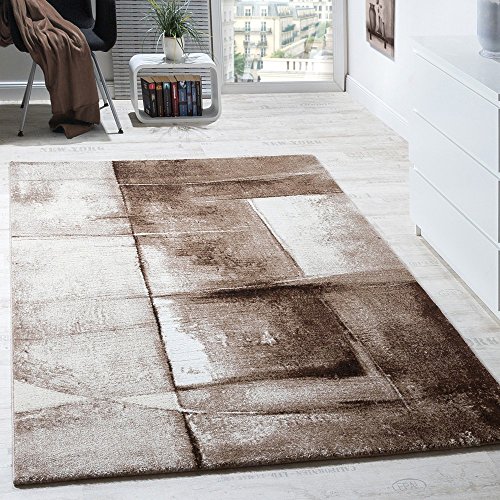 Paco Home Tapis Carreaux Marron, Dimension:80x150 cm code EAN 4250857543083 