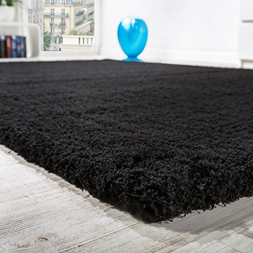 Tapis Salon Micro Polyester Shaggy Élégant Rési...
