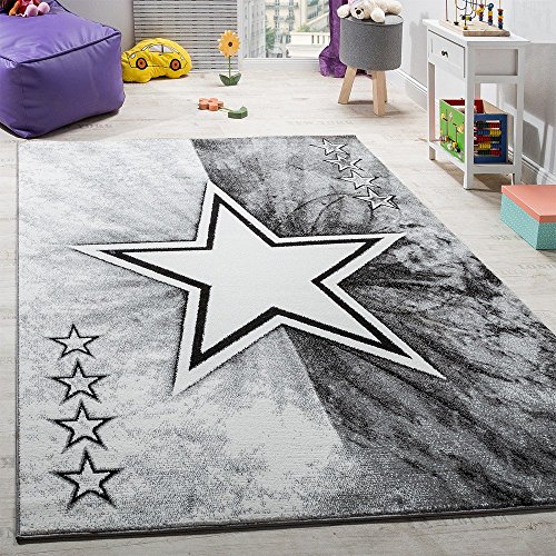 Tapis Chambre D'Enfant Étoile Design Tapis De J...