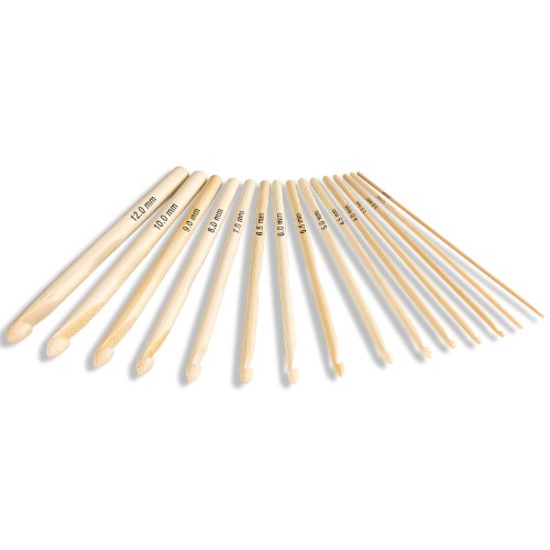 - ensemble de crochets en bambou de haute quali...
