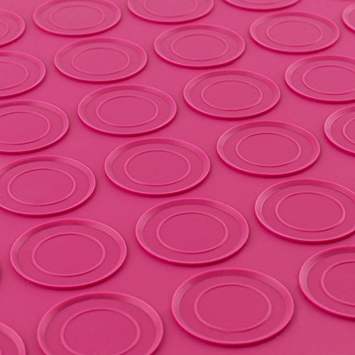 Plaque tapis moule à macarons esthétique à base...