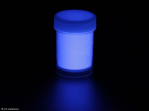 Uv-Elements Dispositif invisible réagissant sous markierungspulver 25 g, farbpulver lumière uV fluo 4250904202727 (4250904202727)