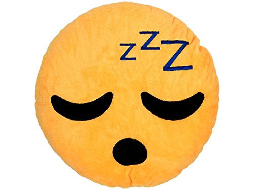 Coussin décoratif peluche Smiley doux oreiller ...