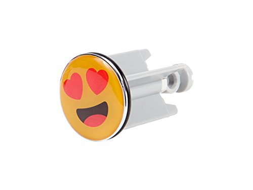 Clapet de bonde de lavabo, Bouchon avec un déco...