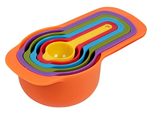 Set de 6 cuillères doseuses empilables,mesures ...