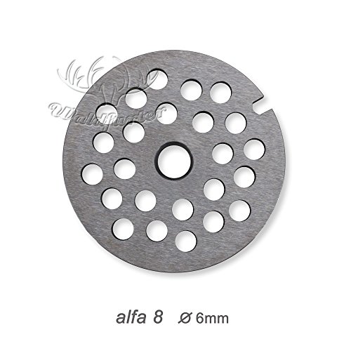 Waldfurter ALFA 8 - Disque à trous (Accessoire pour hachoir à viande) 6 mm 4250906701143 (4250906701143)