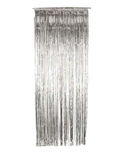 Tinsel rideau argent