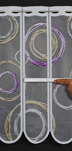 Rideaux brise-bise CURL 60 cm de haut | La larg...