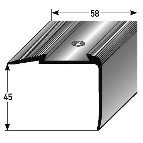 Nez de marche / Cornière pour escaliers (45 mm ...