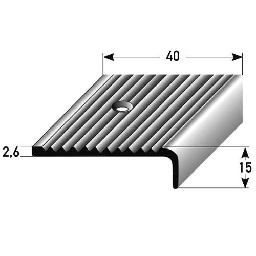 Nez de marche / Cornière pour escaliers (40 mm ...