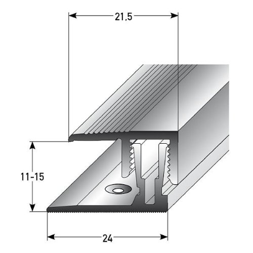 Profilé de bordure et  Seuil d'arrêt 