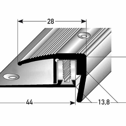 Nez de marche pour le stratifié / parquet , 7 -...