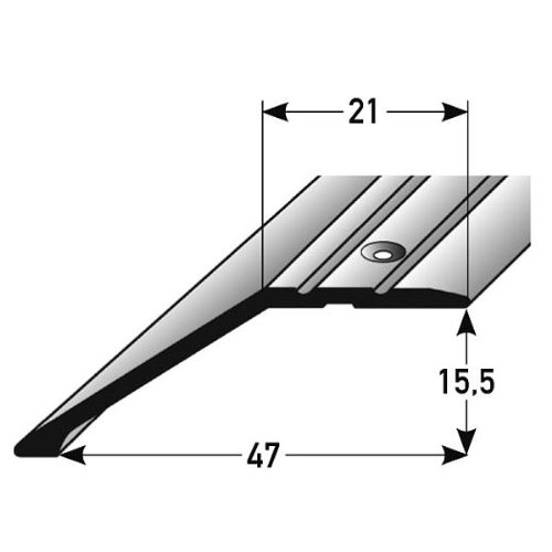 Profilé de bordure / Seuil d'arrêt / seuil d'ad...