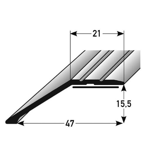 Profilé de bordure / Seuil d'arrêt / seuil d'ad...