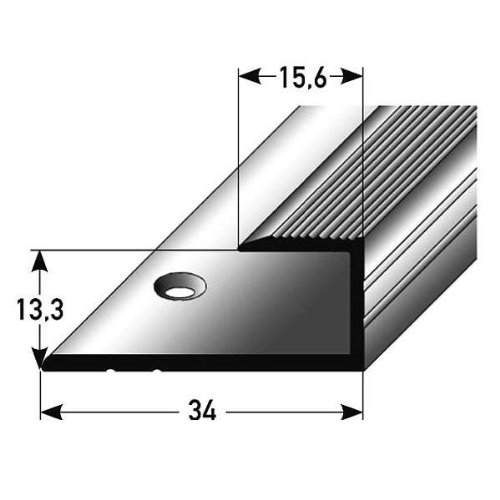 10 mètres (10 x 1 m) Profilé de bordure / Seuil...