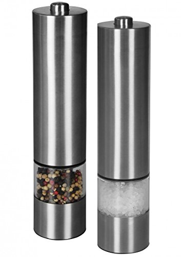 2 X &design moulin à sel électrique en acier in...