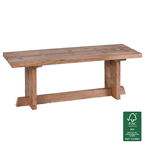 Banc bois massif cuisine à manger design