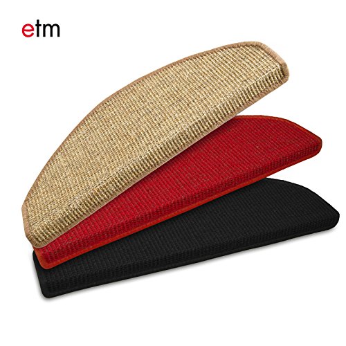 Kit de 15 marchettes d'escalier etm® en sisal |...