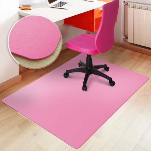 casa pura Tapis protège-sol casa pura® pour sols durs sans plastifiants / PVC | couleurs chaleureuses idéales pour la chambre d'enfant | 75x120cm - rose code EAN 4250953743806 