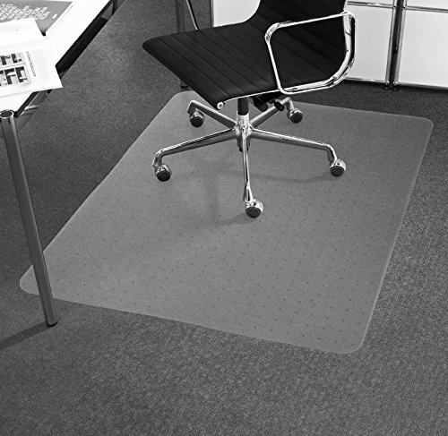 Office Marshal Tapis protège-sol Office Marshal® antidérapant pour moquettes | transparent en vinyle - tailles diverses | 90x120cm code EAN 4250953744315 